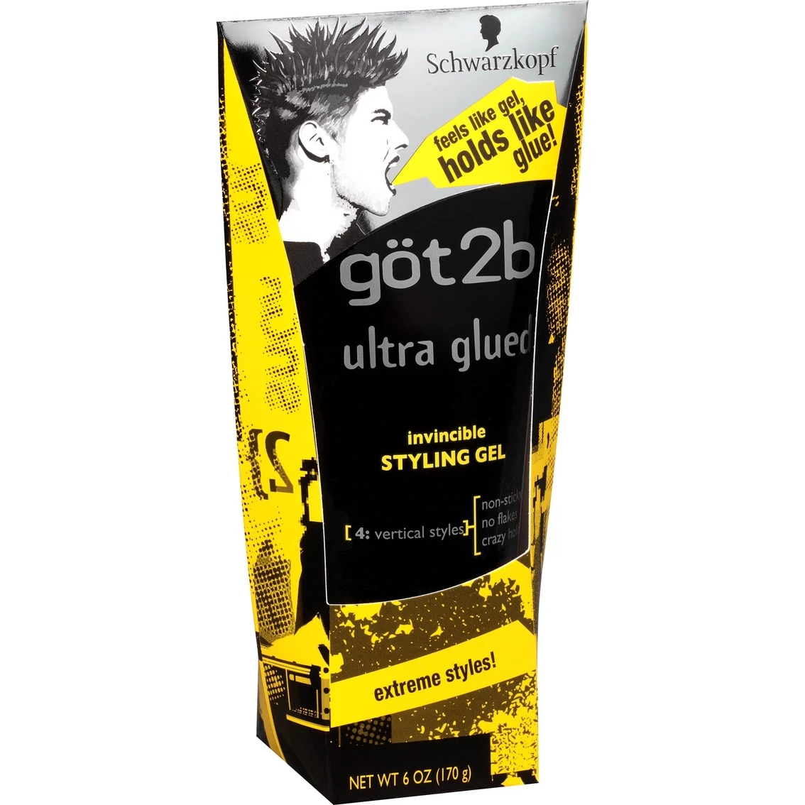 Cheap ๐งจ Got2b Ultra Glued Invincible Styling Gel, 6 Oz. ๐คฉ
