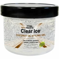 Outlet 🔥 Ampro Pro Styl Clear Ice Coconut Oil Styling Gel 😀