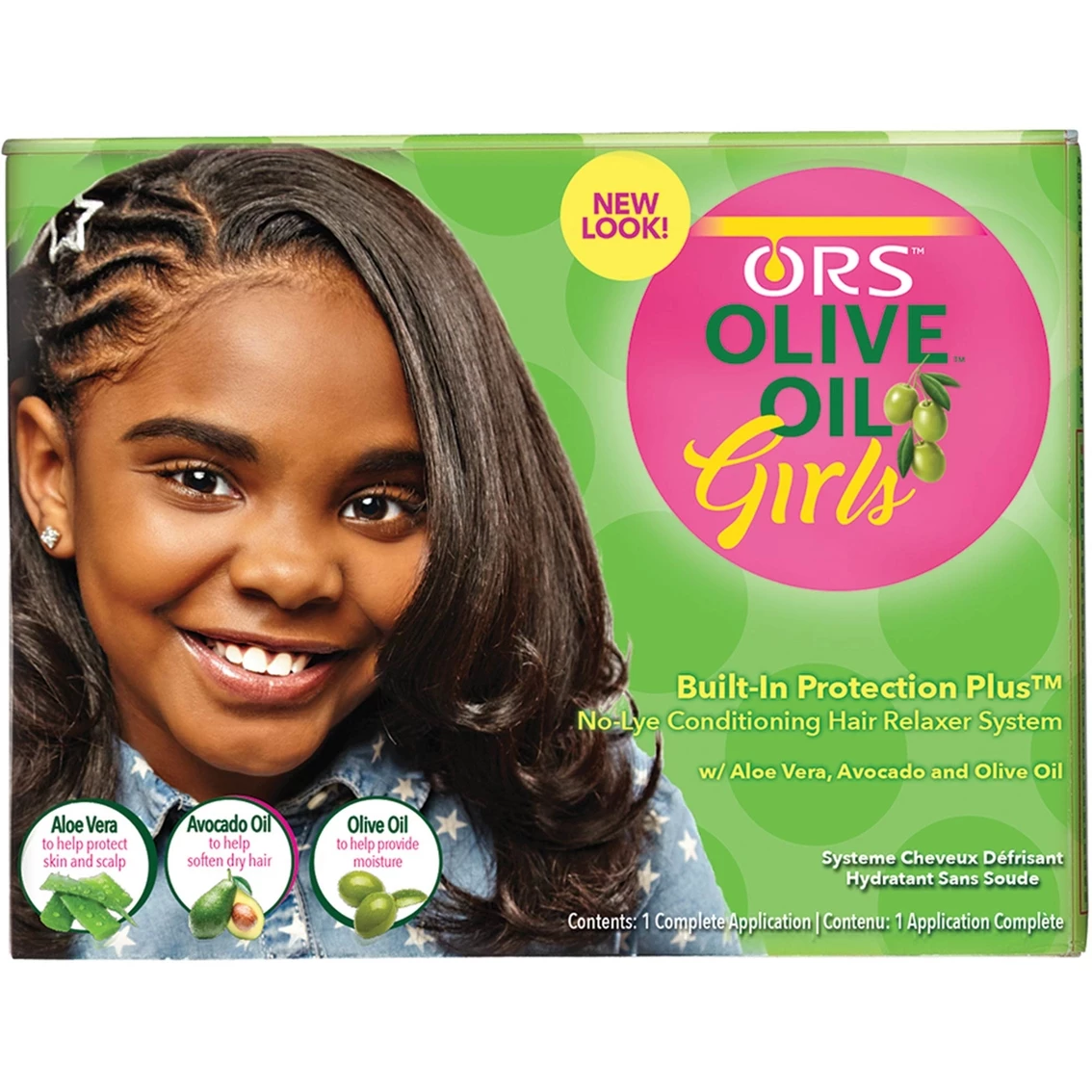 Budget 🌟 ORS 👧 Girls Built In Protection Plus No Lye Relaxer System 🤩