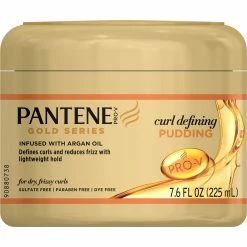 Outlet ⭐ Pantene Pro-V Gold Series Curl Defining Pudding Cream, 7.6 Oz. 🧨