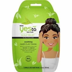 Cheap 🔔 Yes To Tea Tree Soothing Clay Hair Mask 🔔