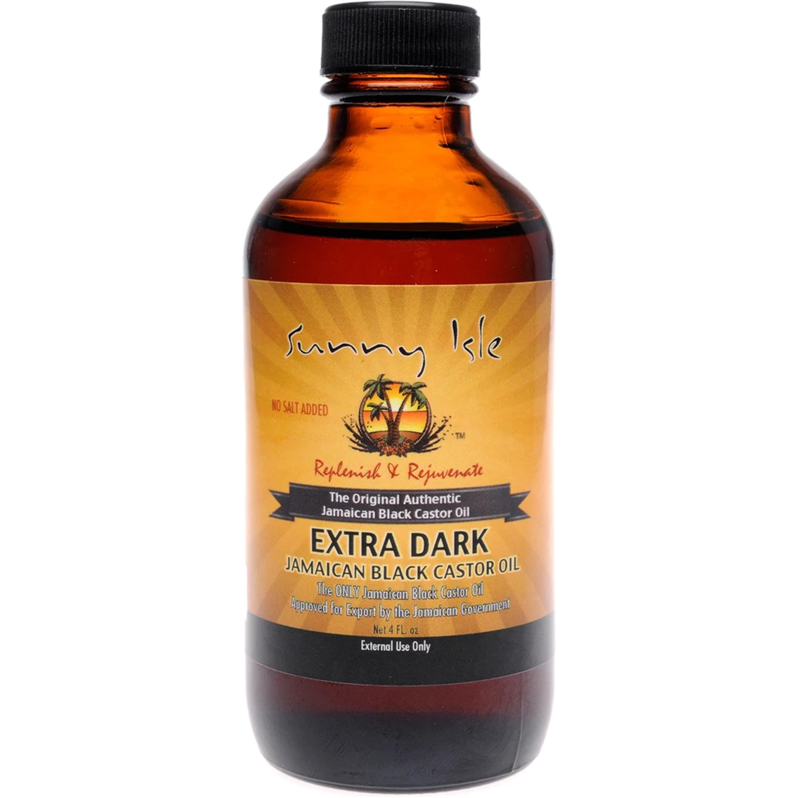 New ๐ฅ Sunny Isle Extra Dark Jamaican Black Castor Oil 4 Oz. ๐