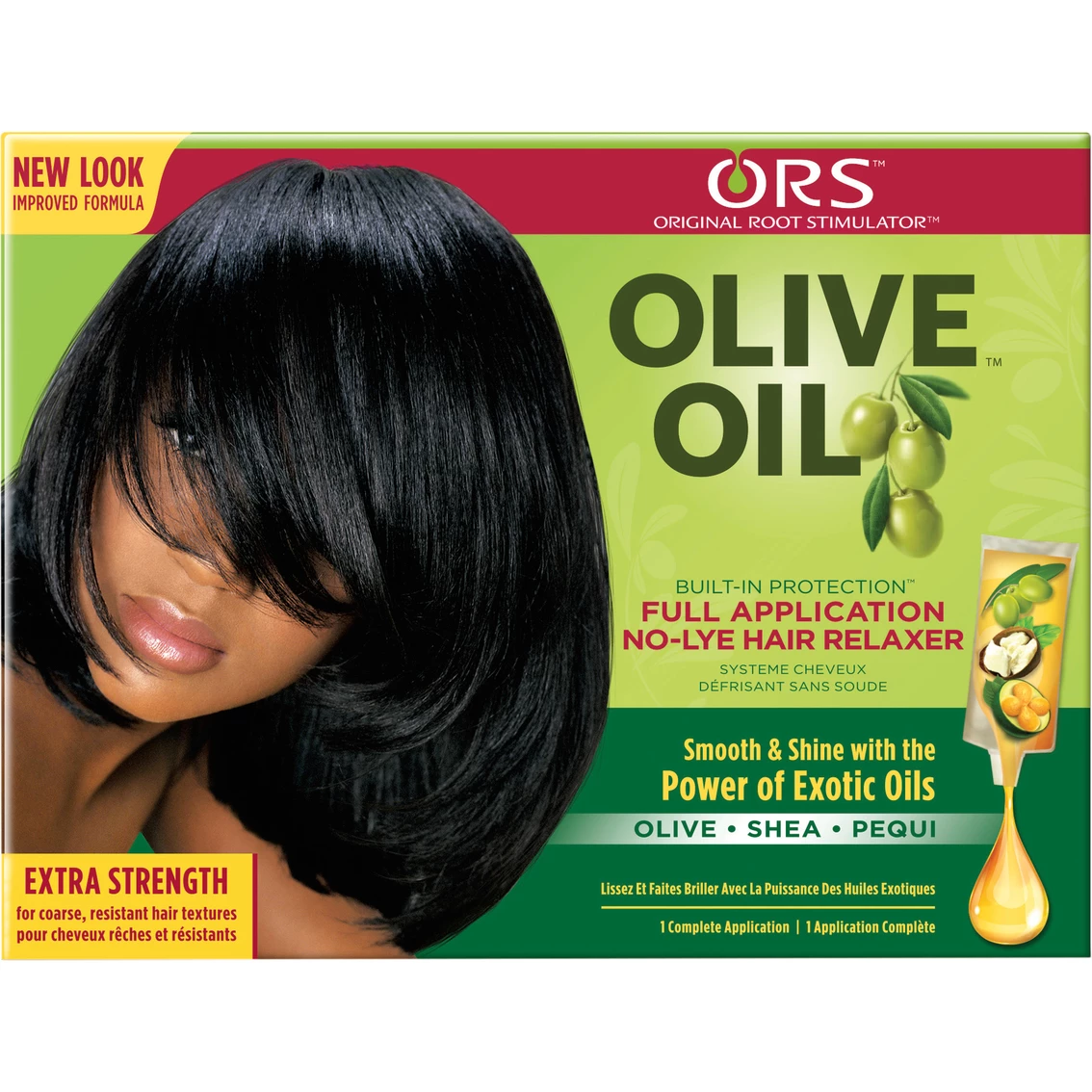 Cheapest ❤️ ORS Roots Olive Oil Extra Hold Relaxer 🛒