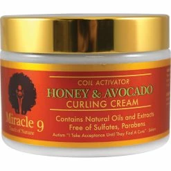 Promo ✔️ Miracle 9 Coil Activator Honey & Avocado Curling Cream 😉