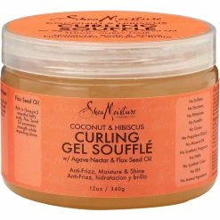 Budget 😍 SheaMoisture Coconut And Hibiscus Curling Gel Souffle 🔔