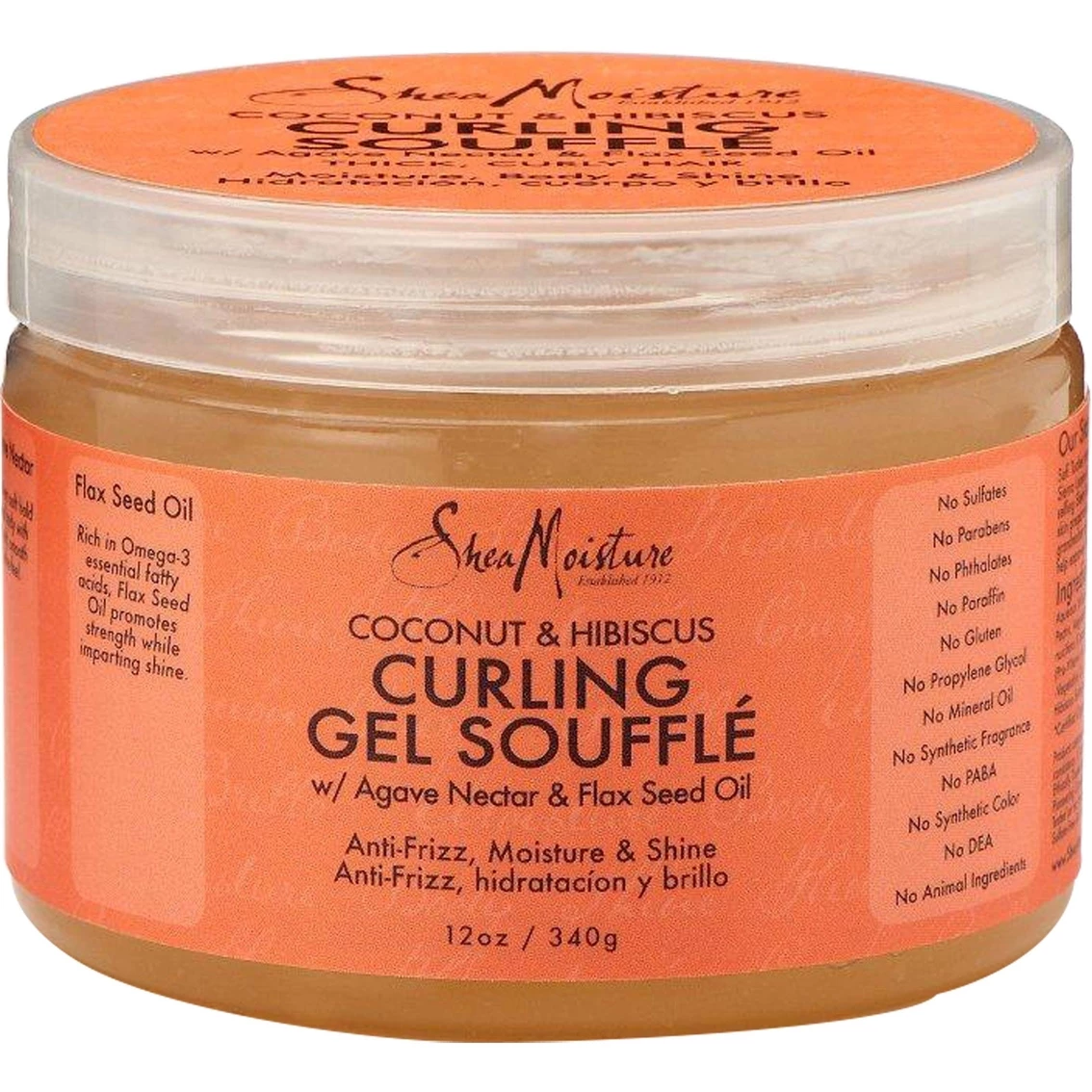 Budget 😍 SheaMoisture Coconut And Hibiscus Curling Gel Souffle 🔔