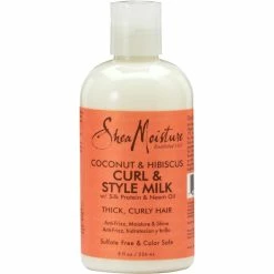 Flash Sale 🧨 SheaMoisture Coconut And Hibiscus Curl And Style Milk, 8 Oz. 🧨