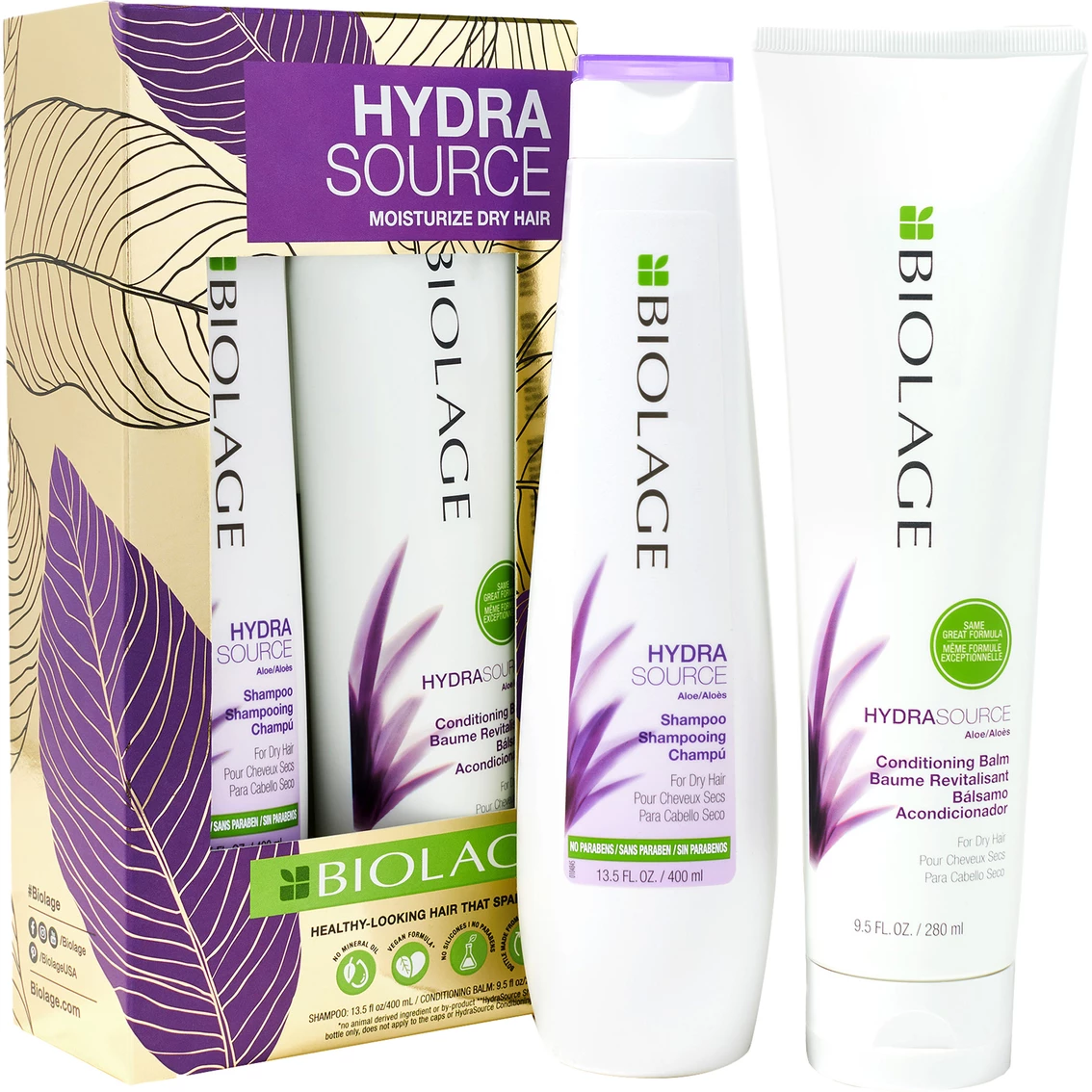 Budget ๐ Matrix Biolage Hydra Source Shampoo And Conditioner ๐งจ