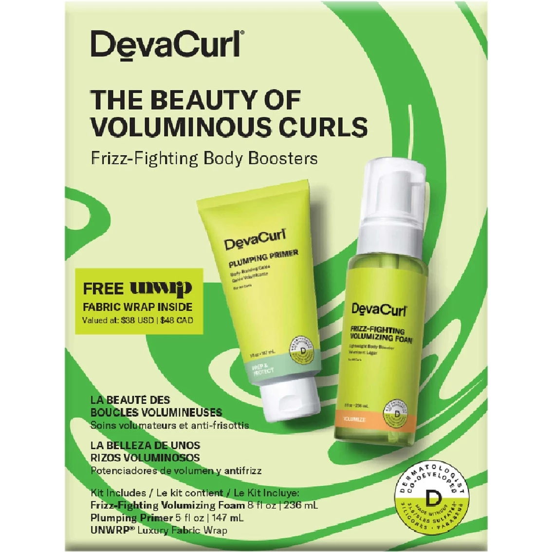 Best deal ๐คฉ DevaCurl The Beauty Of Voluminous Curls Frizz-Fighting Body Boosters โ